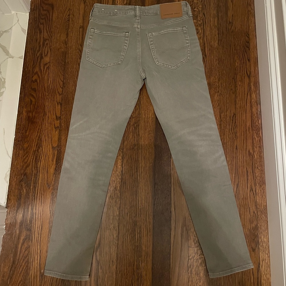 Mens grey American eagle jeans
